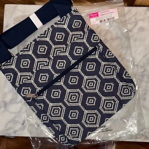 Thirty-One Organizing Shoulder Bag - Dotty Hexagon New